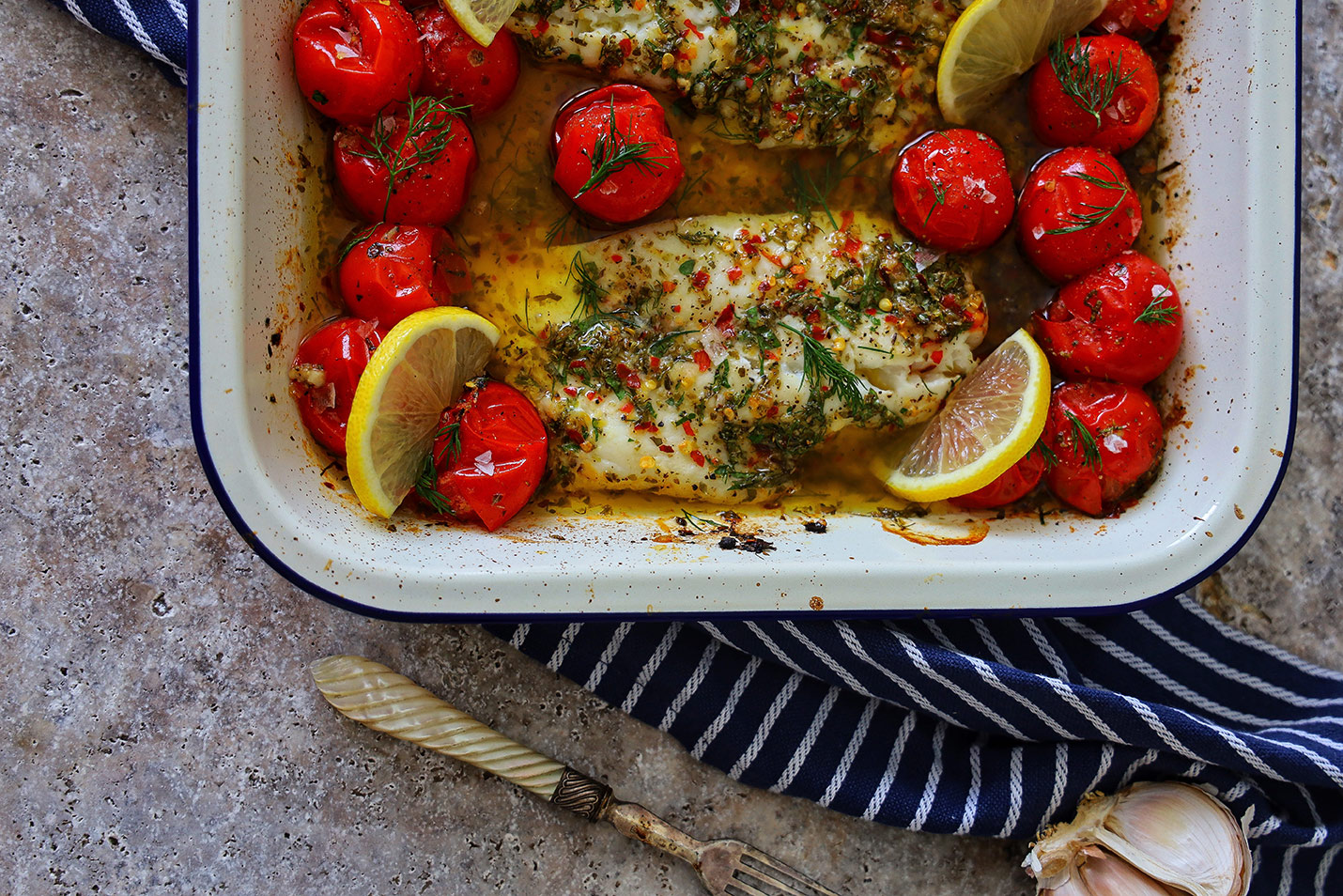 lemon dill fish recipe